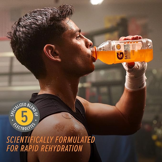 Gatorlyte Rapid Rehydration Electrolyte Drink, 3 Flavor Variety Pack, Specialized Blend of 5