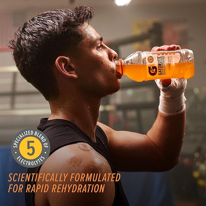 Gatorlyte Rapid Rehydration Electrolyte Drink, Strawberry Kiwi, Specialized Blend of 5