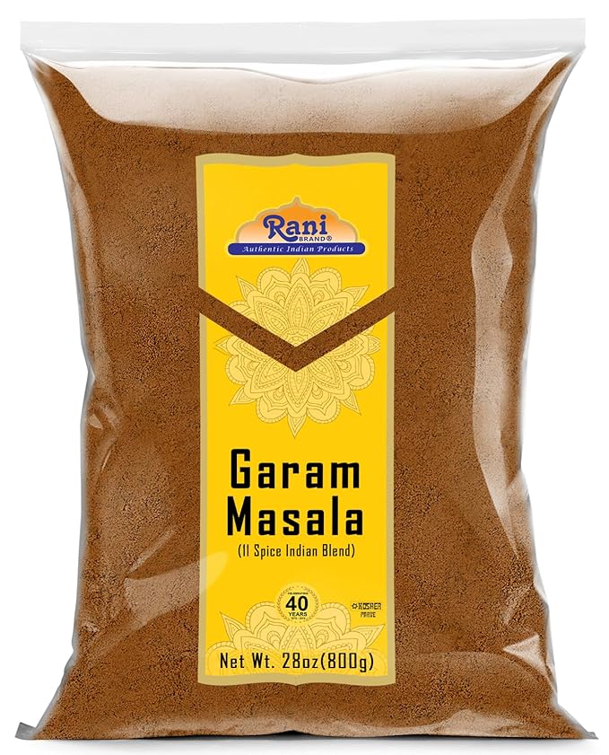 Rani Garam Masala Indian 11-Spice Blend 28oz (800g) ~ All Natural, Salt-Free | Vegan | No Colors |
