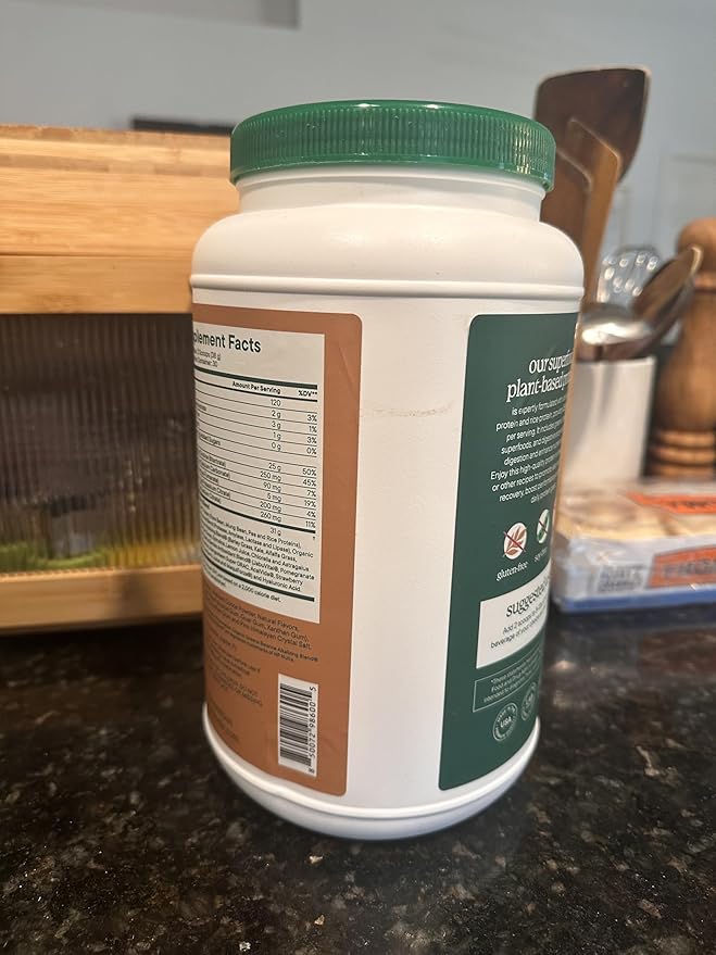 Nutranelle - Plant Based Protein Powder - 25 g Vegan Protein Powder with 30 Servings - Blended Rice