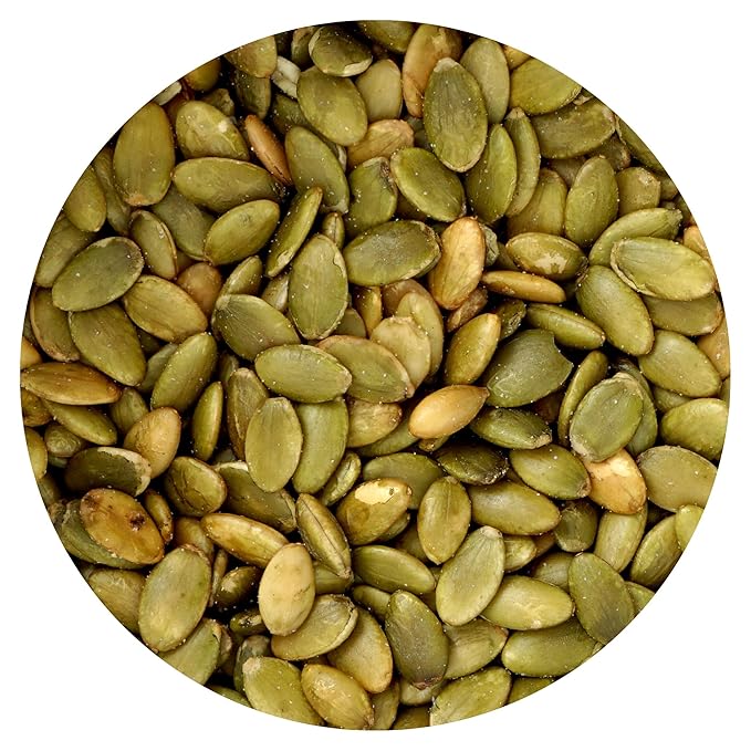 Pumpkin Seeds Roasted and Salted, 2 Pound Bag, Pepitas No Shell, 32 Ounce Bulk Bag
