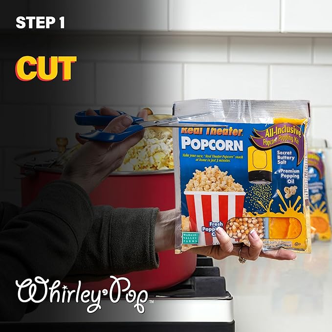 Wabash Valley Farms Real Theatre Popcorn: Popcorn Kernels for Popcorn Machine, Kernels, Popcorn