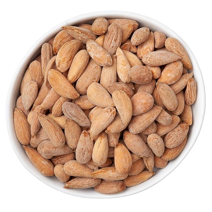 Ziba Foods Heirloom Shakhurbai Almonds | Salted & Dry Roasted Almonds | Non-GMO, Vegan, Gluten Free
