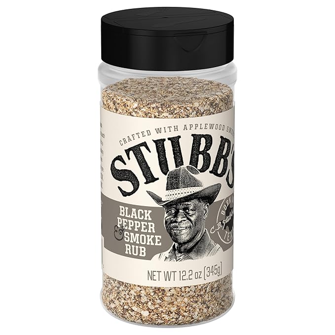 Stubb's Black Pepper & Smoke Rub, 12.2 oz
