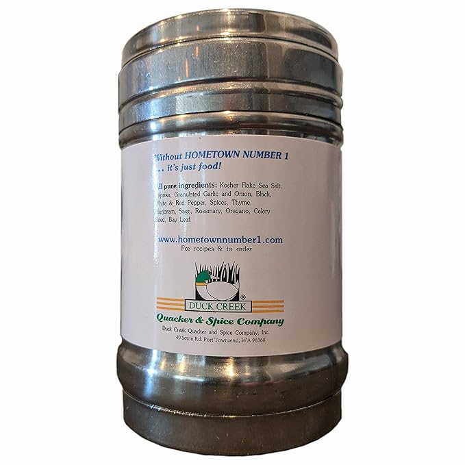 Hometown Number 1 Blended Seasoning for Beef, Poultry, Fish, Pork and Veggies – Gluten Free and No