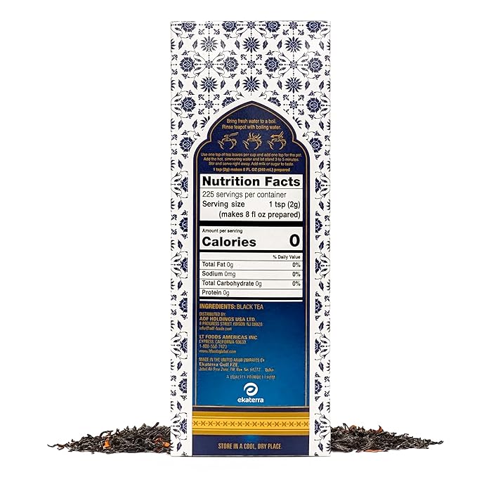 Taj Mahal Tea | Brooke Bond | Loose Leaf Black Tea | Premium Quality | Black Tea Blend | Compatible