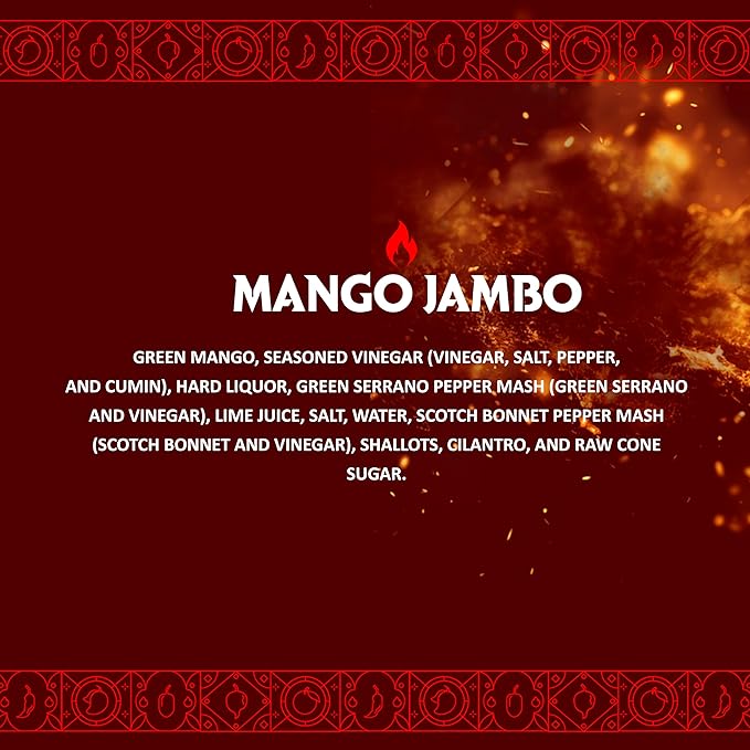 Hot Sauce | Chile Lengua de Fuego (Pack of 3, Mango Jambo) – Mild Mango Hot Sauce with Lime