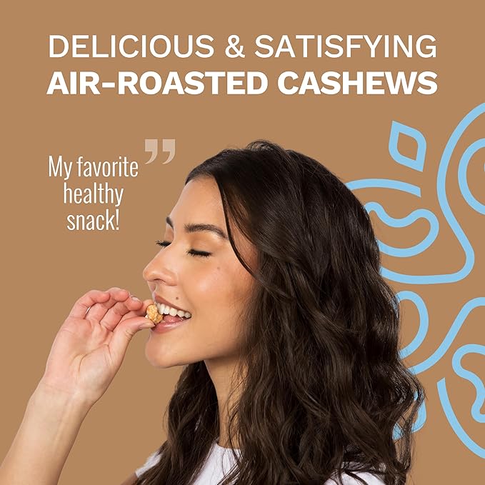 Toasted Coconut Air Roasted Whole Cashews by Karma Nuts, Lightly Sweetened, Peanut-Free Facility
