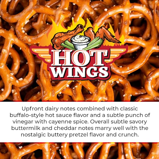 Knotty Pretzels ?쏷he Official Pretzel of Beer??7.5 oz Individual Seasoned Pretzels in Resealable