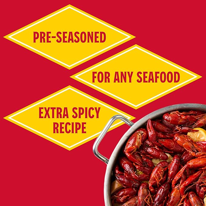 Louisiana Fish Fry, Cajun Fire Boil, 14 oz (Pack of 1)