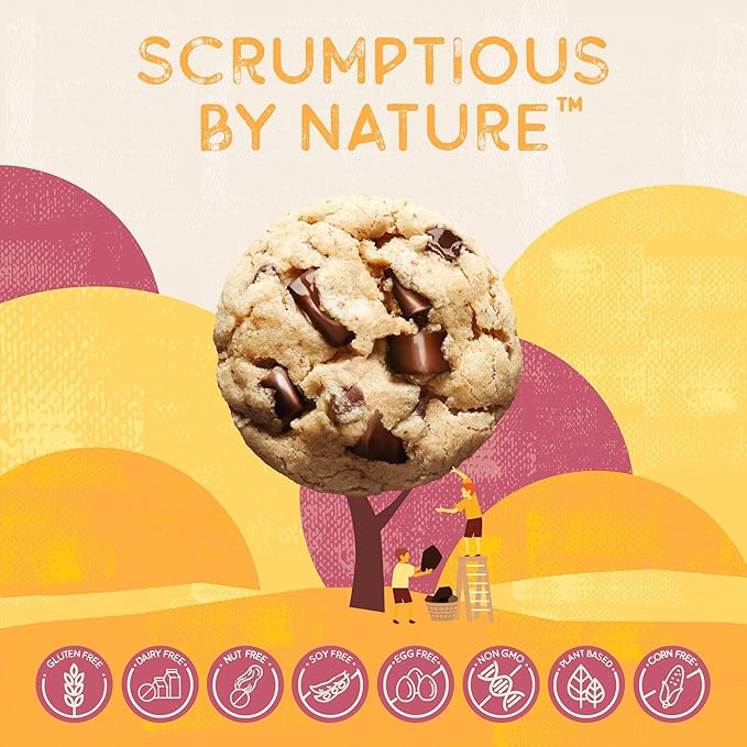 Autumn Sons Baking Co. Gluten Free Chocolate Chunk Cookie Mix. Vegan Plant Based Baking Mix. Free