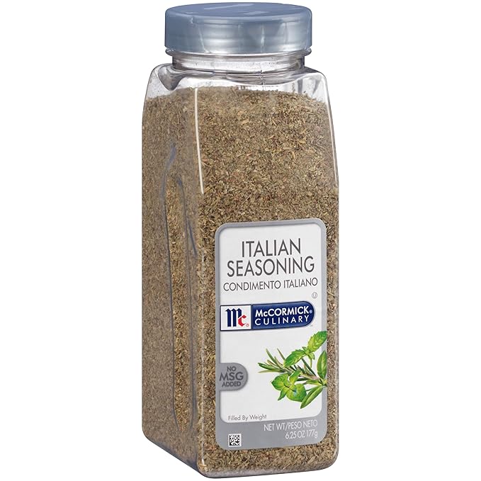 McCormick Culinary Italian Seasoning, 6.25 oz - One 6.25 Ounce Container of Italian Seasoning Blend