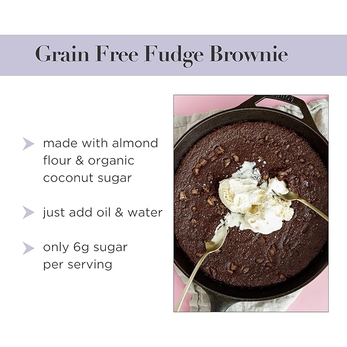Stellar Eats Grain?멑ree Fudge Brownie Baking Mix | Gluten?멑ree, Dairy?멑ree, Plant?멊ased