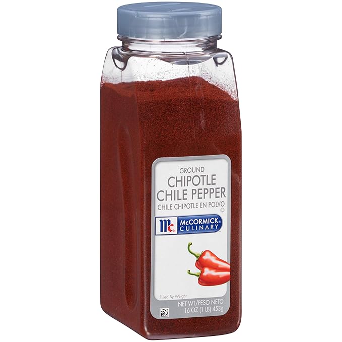 McCormick Culinary Ground Chipotle Chile Pepper, 16 oz - One 16 Ounce Chipotle Chili Powder with a