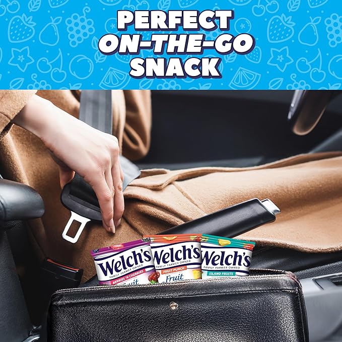 Welch's Fruit Snacks, Fruit Punch & Island Fruits & Berries 'N Cherries Snack Box, Gluten Free