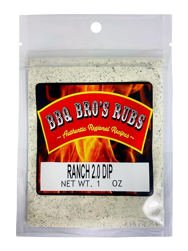 BBQ Bros Supreme Dip Mix for Snacks, Vegetables & Spreads - Dry Seasoning Mix for Chicken Wings