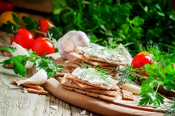 A Blend Above, Asiago Roasted Garlic Dip Mix, 3 Packs, 1 oz. Each, Makes 16 Ounces, Gluten-Free, No