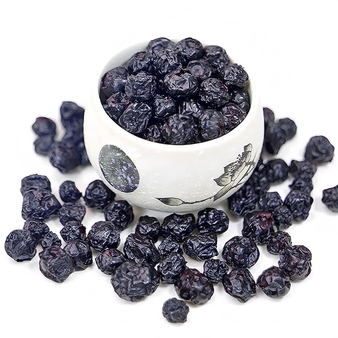 Premium Freeze-Dried Whole Blueberries 7oz (200g) - 100%, No Sugar Added | for Baking, Smoothies &