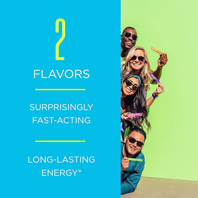 AdvoCare Spark Vitamin & Amino Acid Supplement - Sugar-Free Focus & Energy Drink Powder with