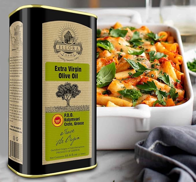 Ellora Farms, Greek Extra Virgin Olive oil, Certified Single Estate PDO, Traceable olive oil
