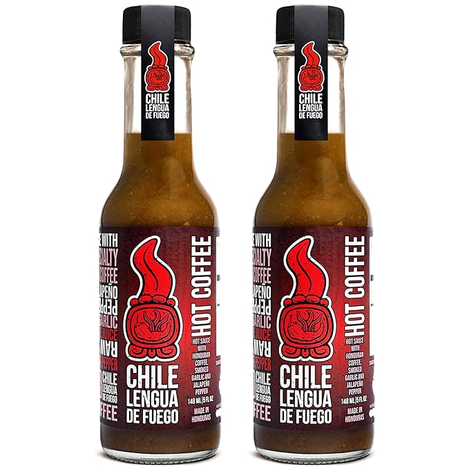 Hot Sauce | Chile Lengua de Fuego (Pack of 2, Hot Coffee)