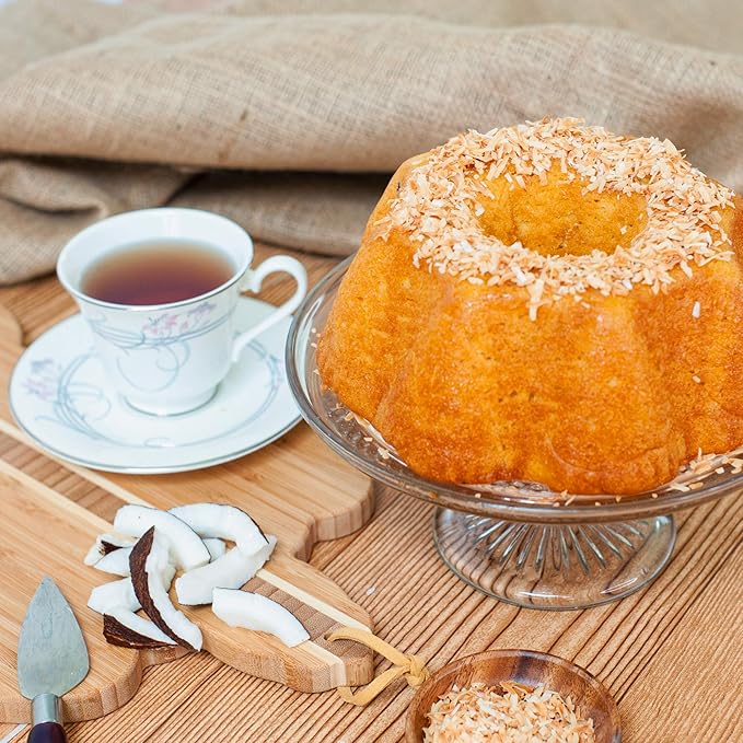 TORTUGA Caribbean Coconut Rum Cake - 32 oz Rum Cake - The Perfect Premium Gourmet Gift for Gift