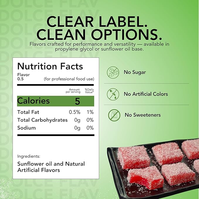 Dolce Flav Watermelon Extract 8 oz ??Kosher, Sugar-Free, Concentrated Juicy Watermelon Flavoring
