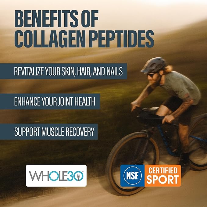 BUBS Naturals Unflavored Collagen Peptides Powder - Best Proteins for Joints & Skin - Pasture