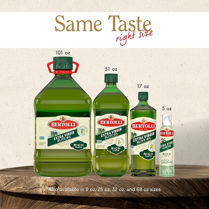 Bertolli Extra Virgin Olive Oil, Rich Taste, 32 fl oz