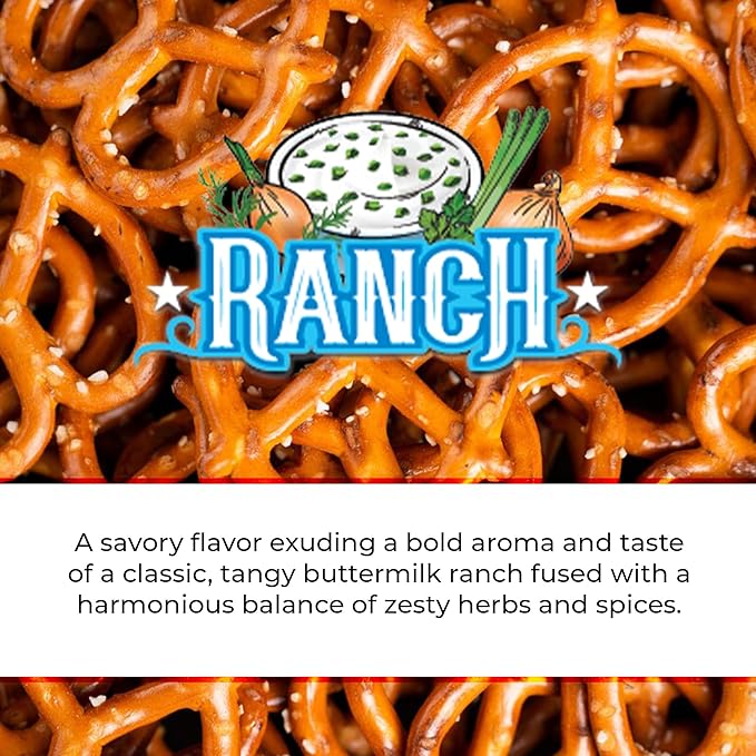 Knotty Pretzels ?쏷he Official Pretzel of Beer??7.5 oz Individual Seasoned Pretzels in Resealable