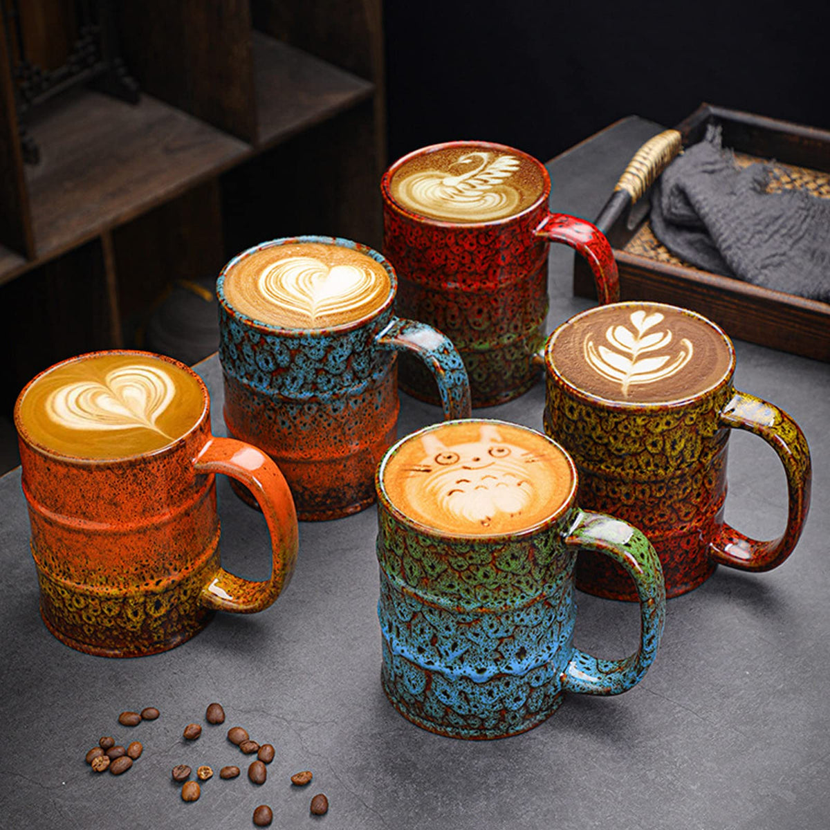 LGQ Coffee Mug,20 Oz Coffee Cups Ceramic Tea Cup Large Coffee Mug for Office and Home - Dishwasher