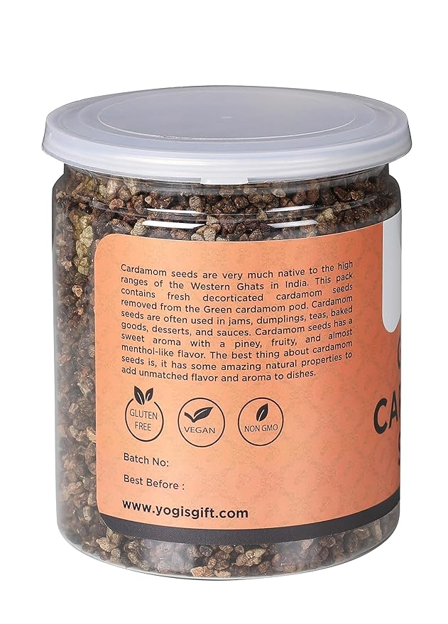Cardamom Seeds | 10 oz / 283g | Fresh & Fragrant Rich Cardamon Seeds | Great for Coffee, Tea