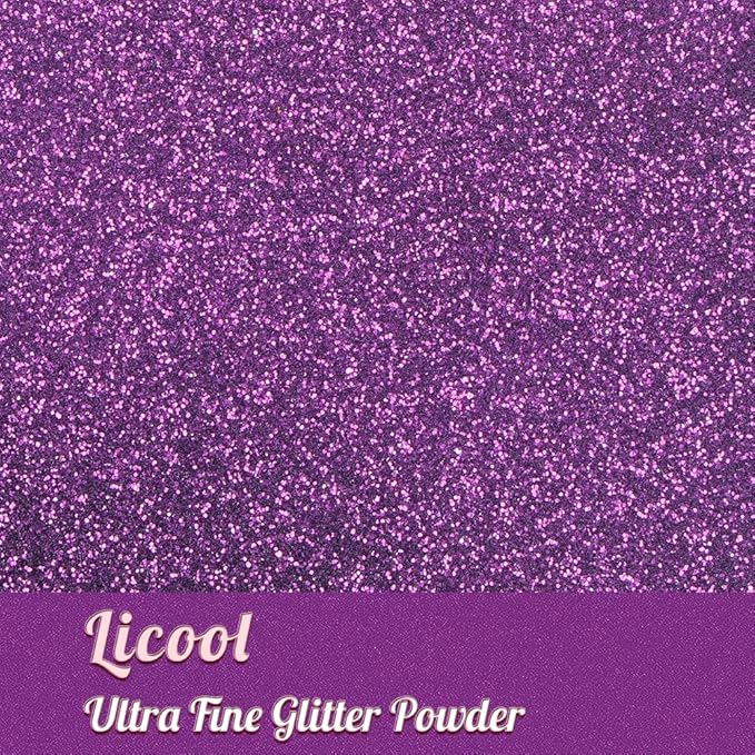 Fine Glitter for Nail Art, 100g/3.5oz Extra Fine Glitter Powder Packs for Epoxy Resin Art, Craft