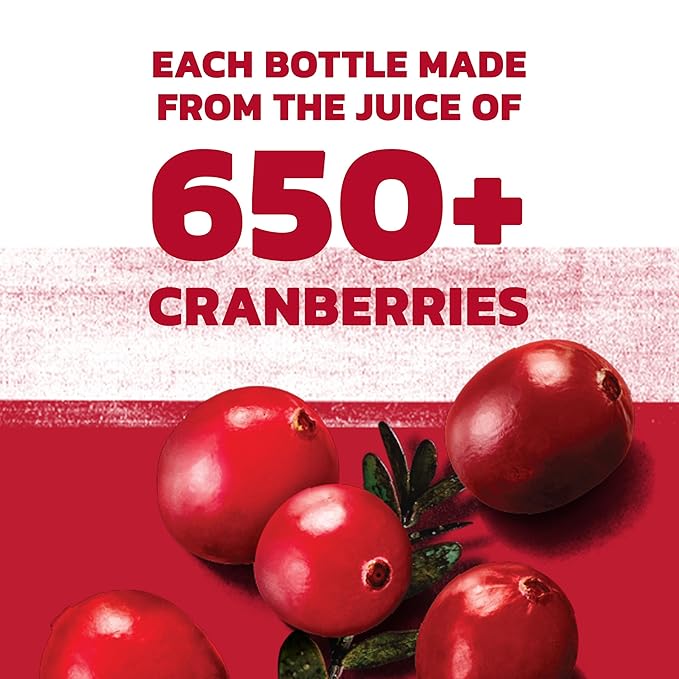 Ocean Spray® Pure Unsweetened Cranberry, 100% Cranberry Juice From Concentrate, 32 Fl Oz Bottle