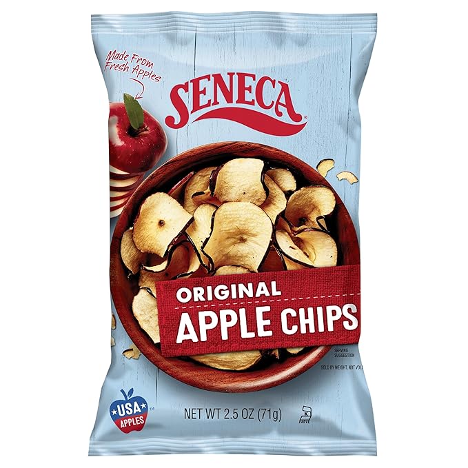 Seneca Original Apple Chips | Made from Fresh 100% Red Delicious Apples | Yakima Valley Orchards |