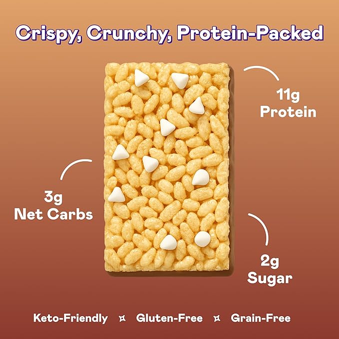 MAGIC SPOON Treats - High Protein, Low Carb, Keto Friendly, Low Sugar, Gluten Free, Crispy Protein