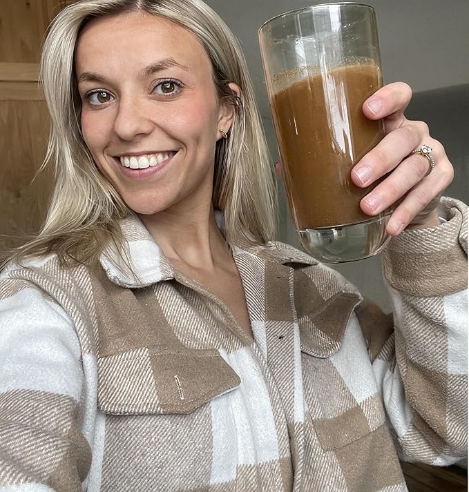 BIOptimizers Mushroom Coffee Alternative ??Salted Caramel Drink ??Lion?™s Mane, Chaga, Reishi +