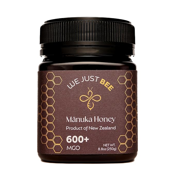 Raw Manuka Honey MGO 600+ | Premium New Zealand Honey – Supports Wellness with Natural Properties |
