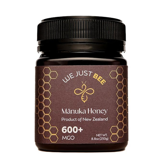 Raw Manuka Honey MGO 600+ | Premium New Zealand Honey – Supports Wellness with Natural Properties |
