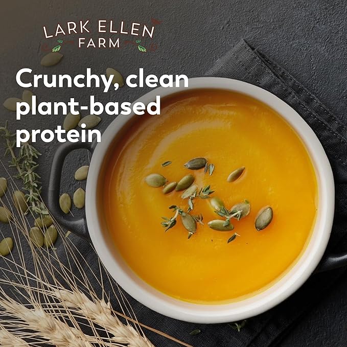 Lark Ellen Farm Sprouted Organic Pumpkin Seeds, Unsalted Raw Pumpkin Seeds Organic, Pepitas, Vegan