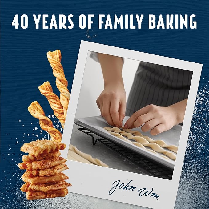John Wm. Macy - Asiago & Cheddar Cheese Crisps - Hand Crafted, Non GMO, and Nothing Artificial