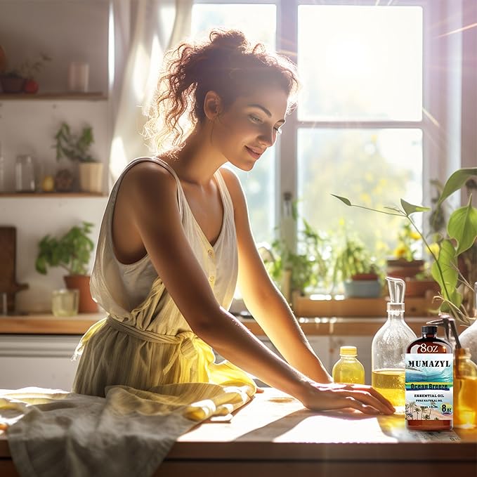 Ocean Breeze Essential Oil, Ocean Breeze Oil 8 Fl Oz 240ML for Diffuser Humidifier Yoga Cleaning