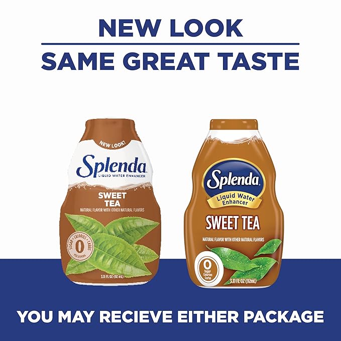 SPLENDA Liquid Water Enhancer Drops, Sugar Free, Zero Calorie, Natural Flavor, Concentrated Drink
