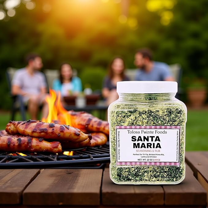 Tolosa Pointe - Santa Maria Seasoning 11 Oz Tri Tip, Steak, Chicken, Steak Seasoning for Grilling