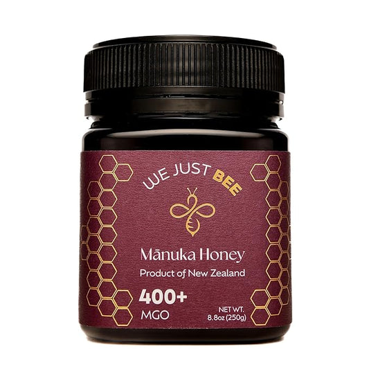 Raw Manuka Honey MGO 400+ | Premium New Zealand Honey – Supports Wellness with Natural Properties |