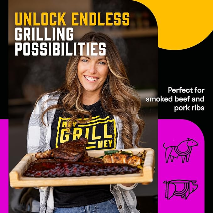 Hey Grill Hey | Rib Rub | BBQ Rub | Rib Seasoning | Beef & Pork Seasoning | BBQ Chicken and More |
