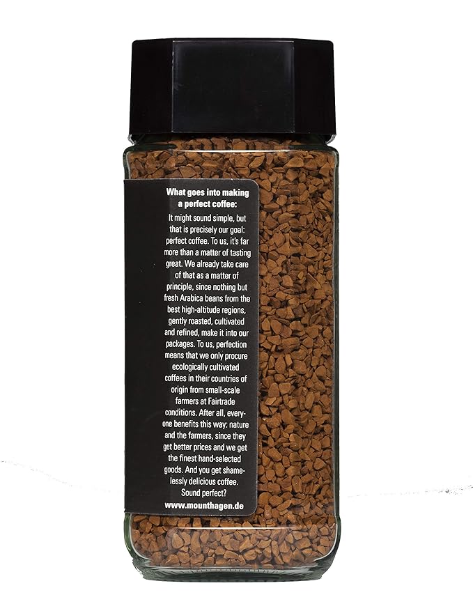 Mount Hagen 3.53oz Organic Freeze Dried Instant Coffee - 6 pack | Eco-friendly Coffee Made From