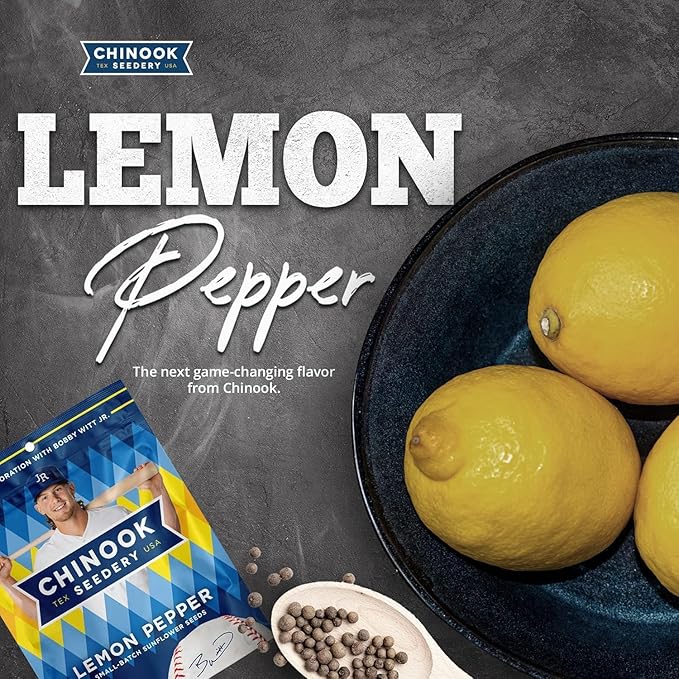 Chinook Seedery Roasted Jumbo Sunflower Seeds - Keto Snacks, Gluten-Free, Non-GMO, Lemon Pepper 4