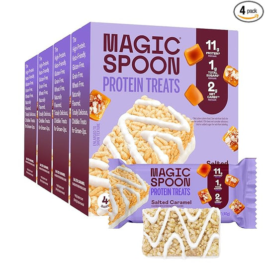 MAGIC SPOON Treats - High Protein, Low Carb, Keto Friendly, Low Sugar, Gluten Free, Crispy Protein