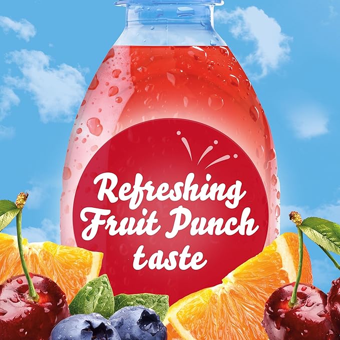 Crystal Light Fruit Punch Artificially Flavored Powdered Drink Mix, 10 ct. On-the-Go-Packets